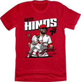 Rece Hinds #77 Player Tee